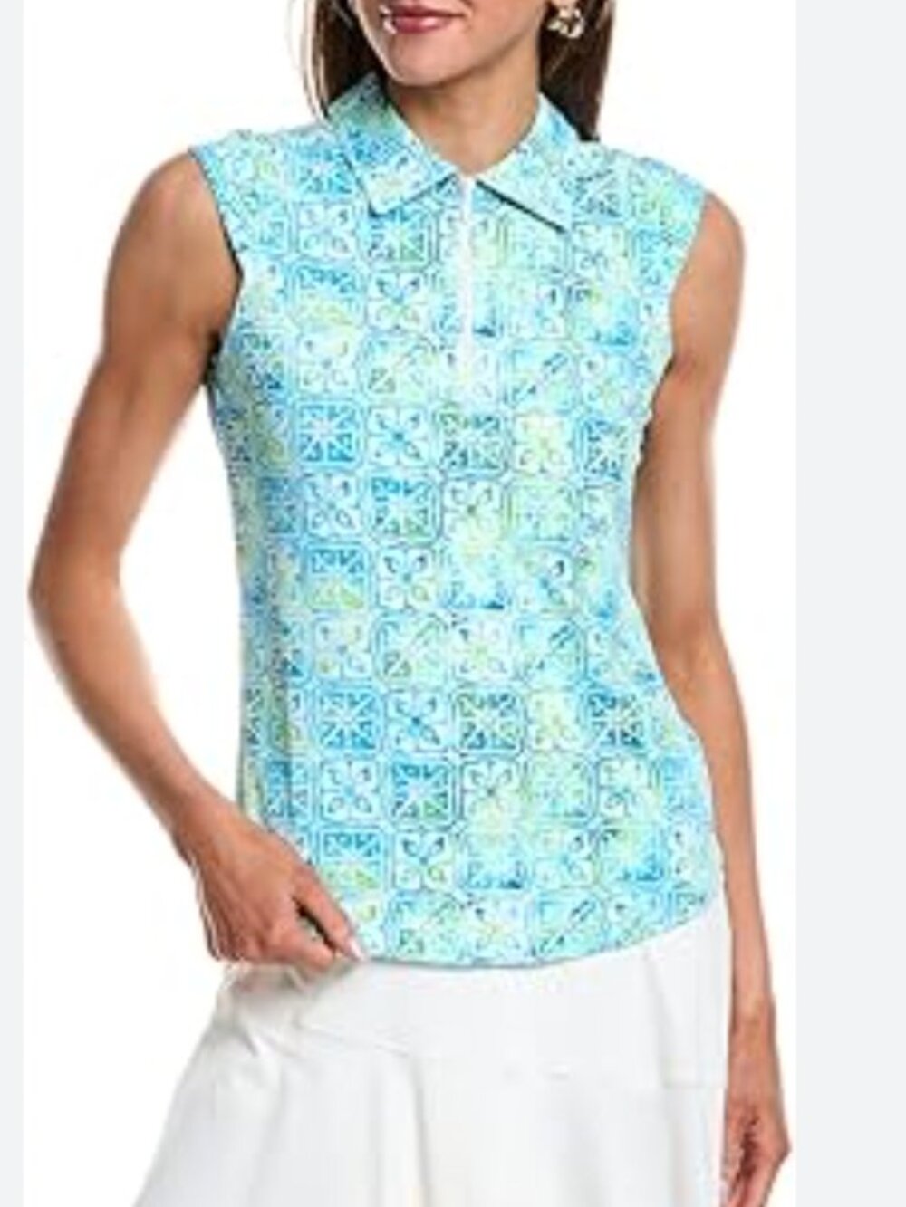 Ibkul Sleeveless Polo